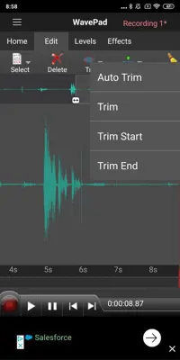 WavePad android App screenshot 11
