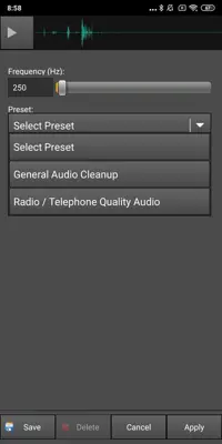 WavePad android App screenshot 8